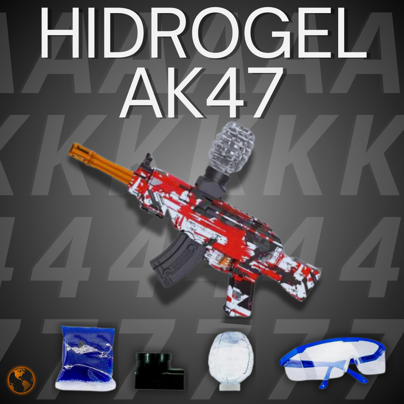 AK47 de Hidrogel Automática - ¡Potencia y Diversión en un Solo Paquete!