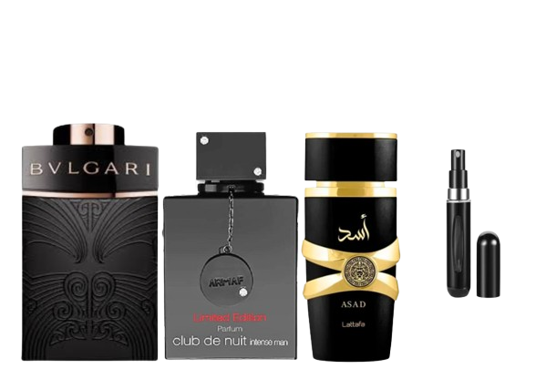 ¡KIT! 3 PERFUMES + 160 CABALLERO